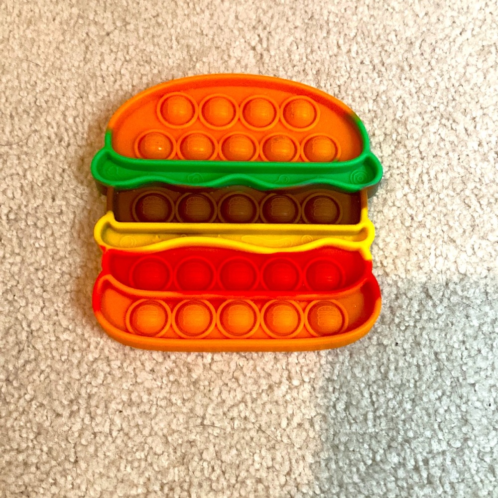 Cheeseburger pop it